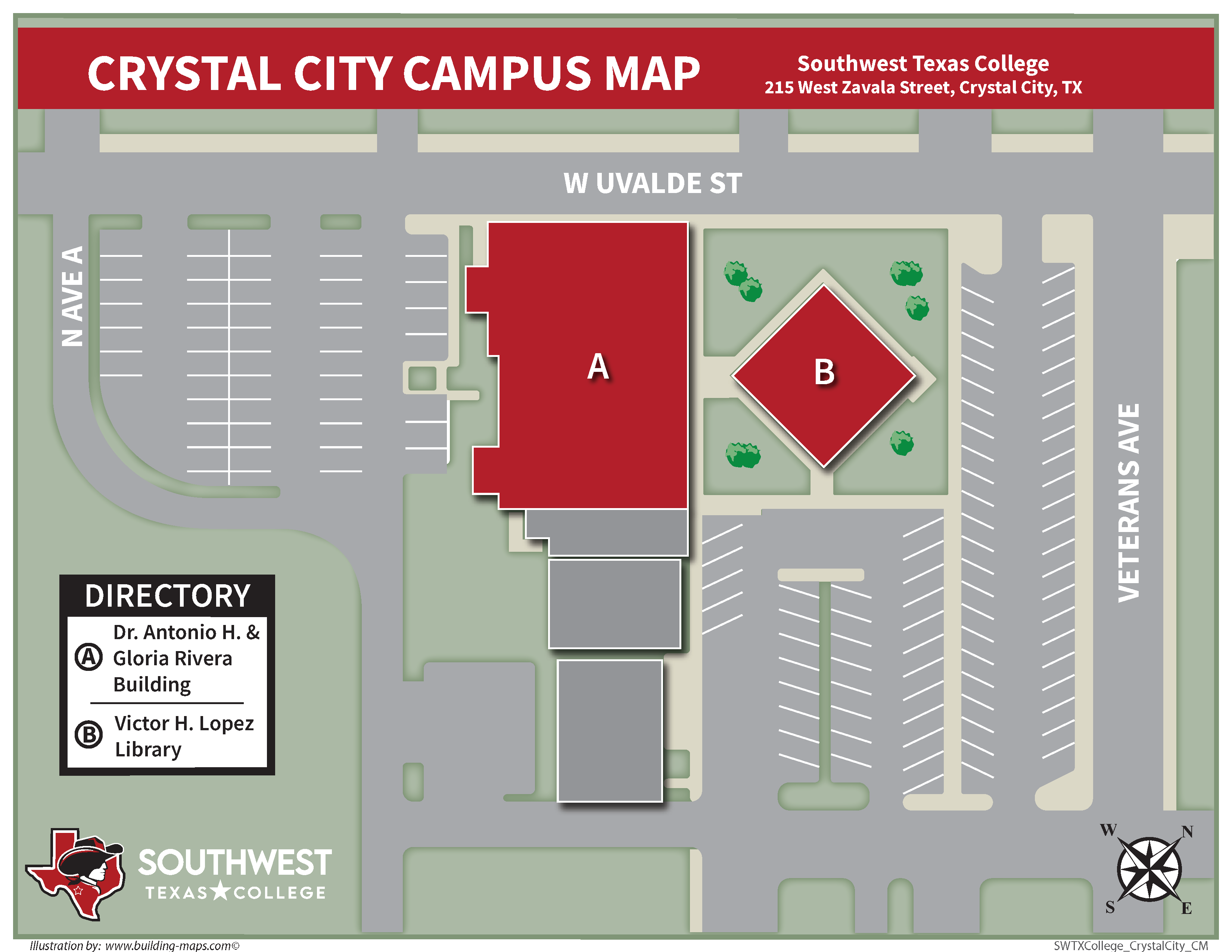 Uvalde Campus Map
