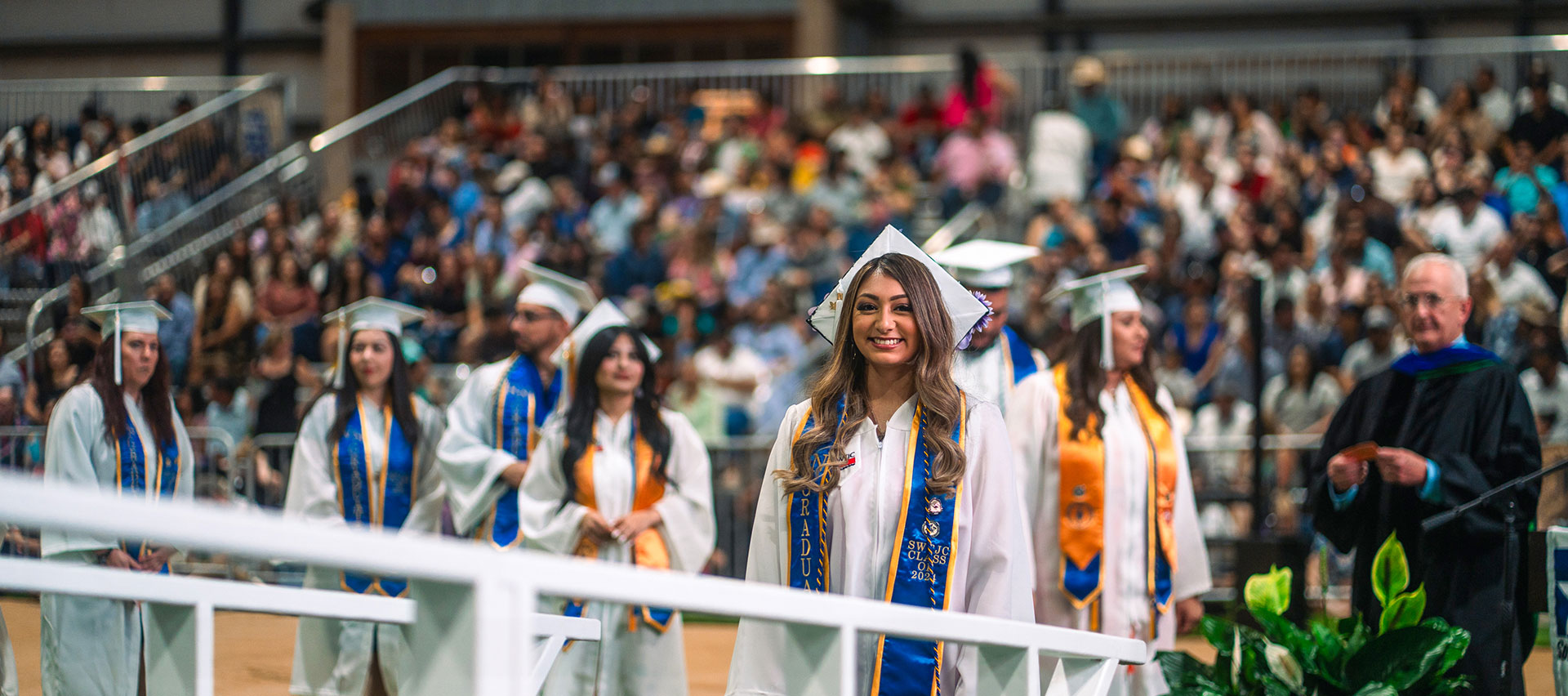 Image of LVN Graduates at the 2024 Commencement Ceremonies.